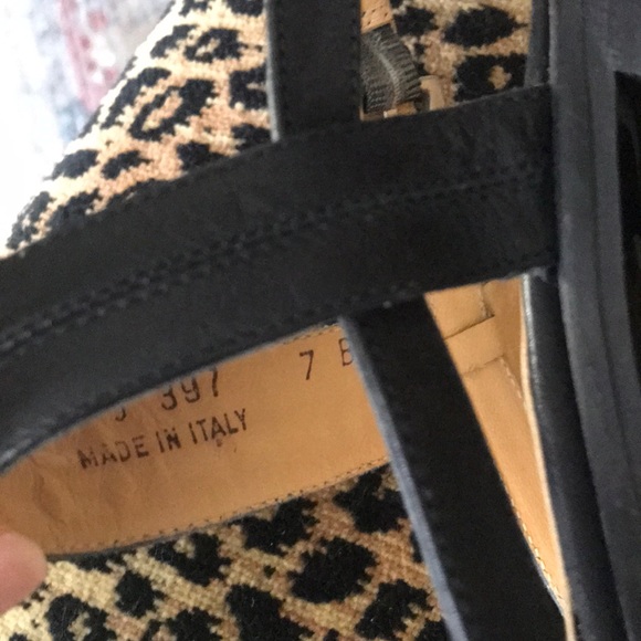 Vintage Coach block heel sandals, made in Italy - Picture 6 of 11